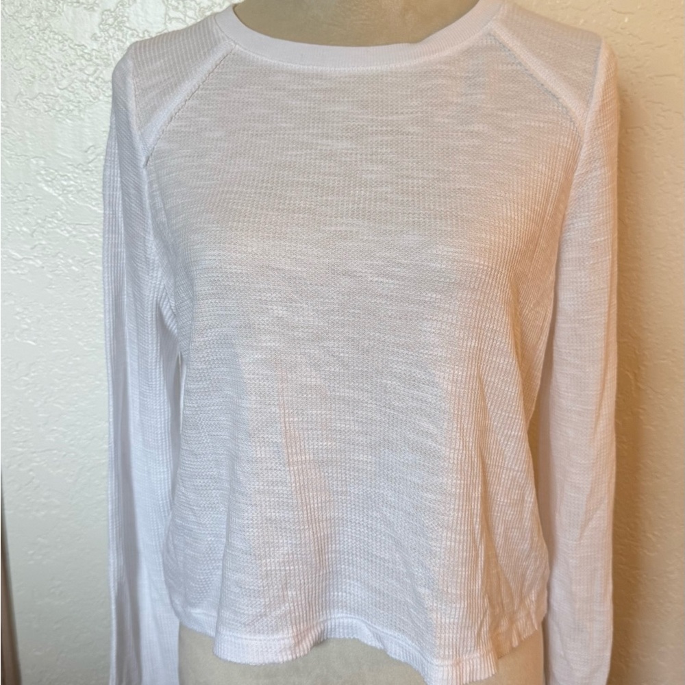 Lorna Jane White Long Sleeve Tee